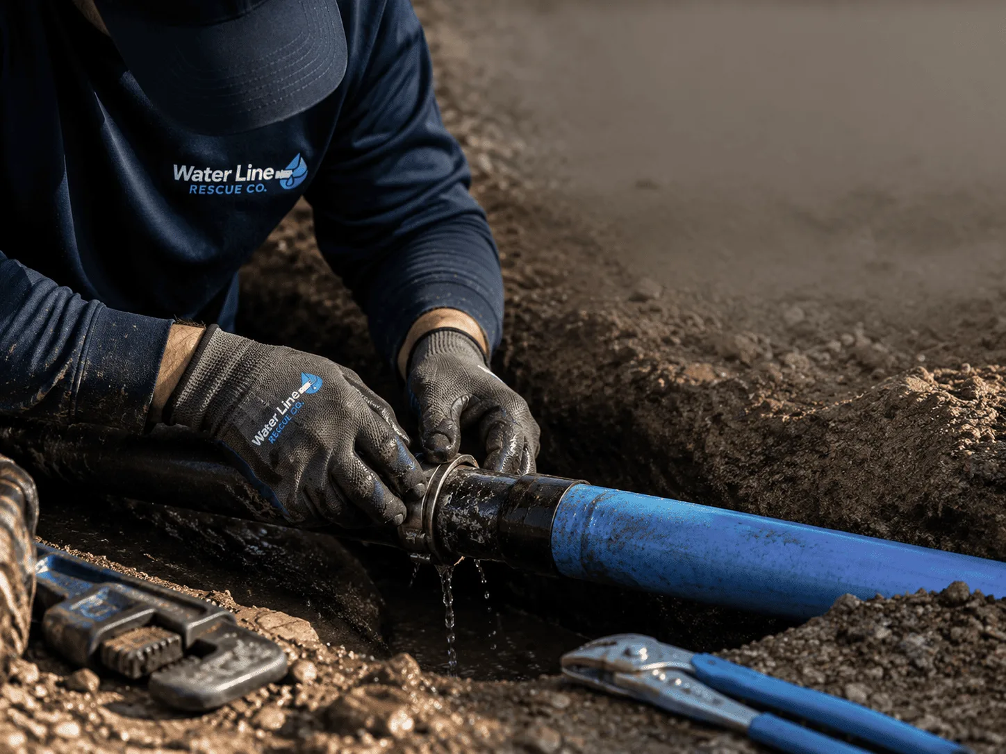 Why choose Water Line Repair in Blue Mountain, AR